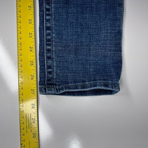 Kut from the Koth Mid Rise Straight Leg Women's Size 4 27" Inseam Medium Wash - Picture 10 of 10
